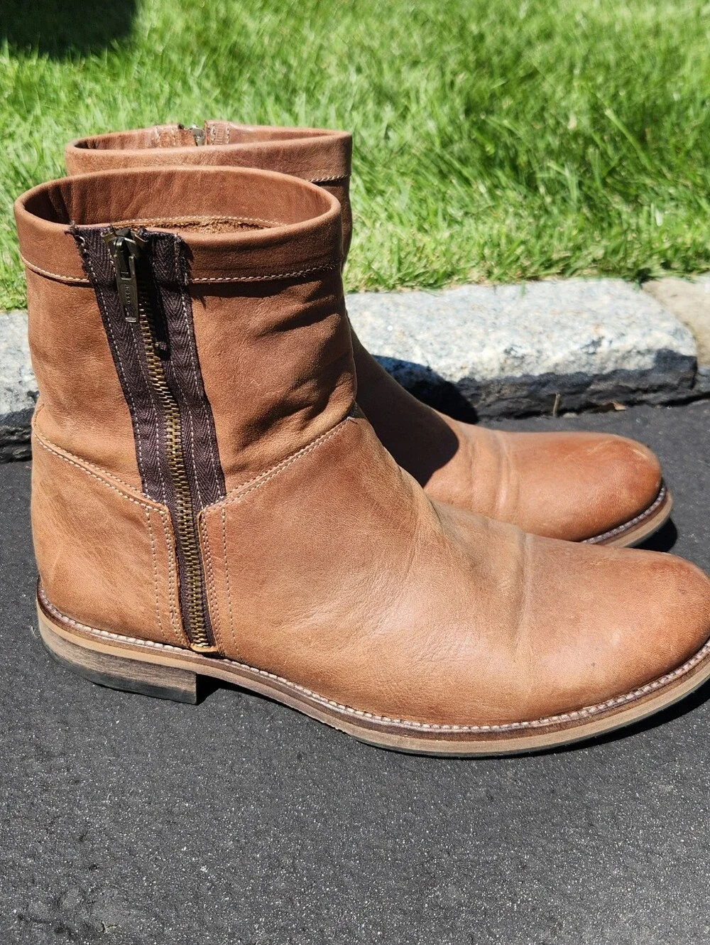 Minelli Men's Leather Boots In Size 43